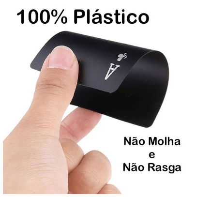 Baralho Black a Prova D'agua