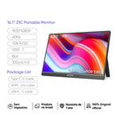 Monitor Portátil 16.1'' 144hz 1080p FHD