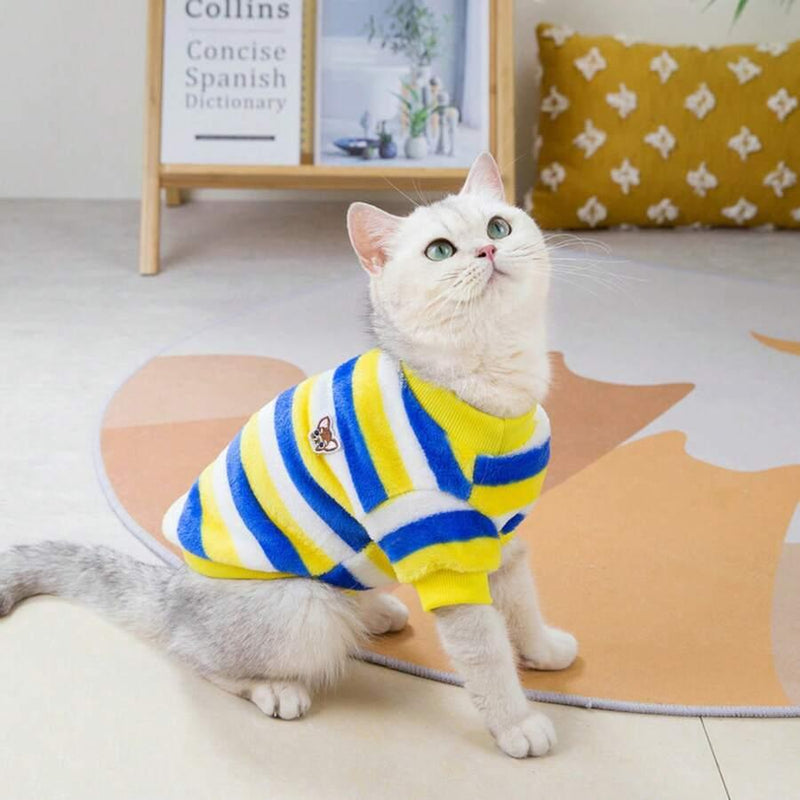 Roupas para pets de inverno com moletom