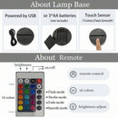 Luminária Noturna 3D com Ilusão