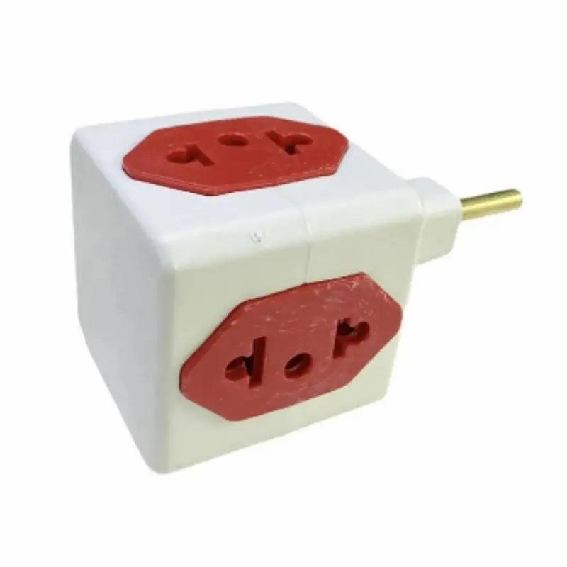 Adaptador Benjamin Cubo 4 Tomadas