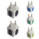 Adaptador Benjamin Cubo 4 Tomadas