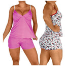 Pijama feminino conjunto roupa de dormir