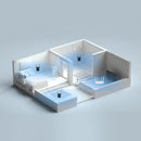 WiFi range extender, roteador de sinal, AC1200, 2.4GHz e 5GHz Band, 1200Mbps