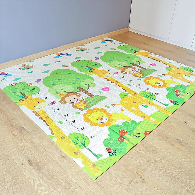 Dobrável Cartoon Play Mat para bebê e crianças