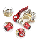 Automotivo Car Top Post Terminais de bateria, Braçadeira de cabo de fio