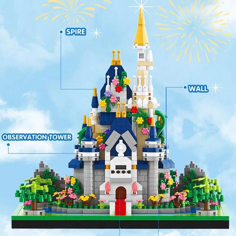 Castle Building Blocks Disney Toy