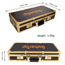 Professional Gold Aluminum Suitcase Barber Tool Salon Hairdressing Accessories Atorage Case Carrying Travel Box