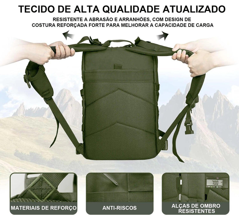 Mochila Tática Militar Assalt Reforçada