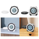 Agitador de cama com despertador digital vibratório e alarmes