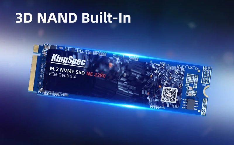 KingSpec M2 SSD NVMe Hard Disk Storage para Laptop ou Desktop