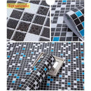 Papel de parede adesivo pastilha texturizado