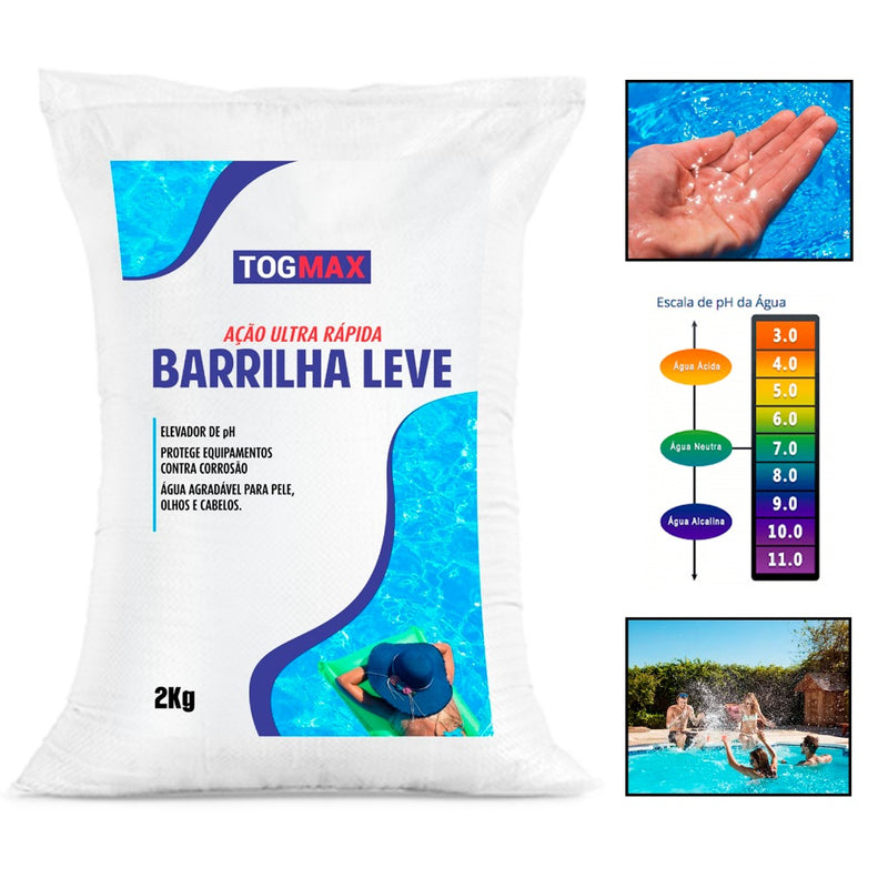 Barrilha Leve - Ph Piscina Tog Max