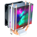 Air Cooler Gamer, LED Rainbow, AMD/Intel, 90mm
