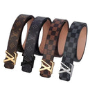 Cinto de Couro - Masculino Estilo Executivo