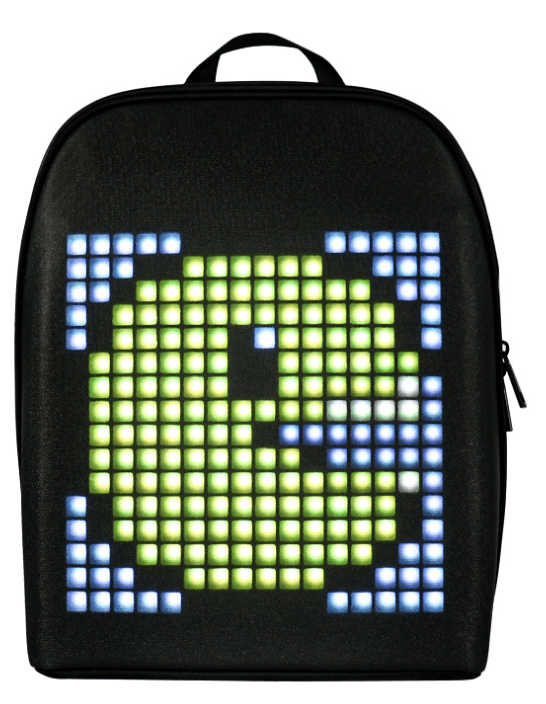 Mochila dinâmica com display LED inteligente/ à prova d'água