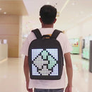Mochila dinâmica com display LED inteligente/ à prova d'água