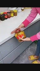 Abridor de latas de aço inoxidável ajustável