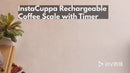 Balança de Café digital com temporizador tela LED